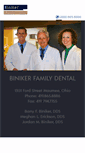Mobile Screenshot of binikerfamilydental.com